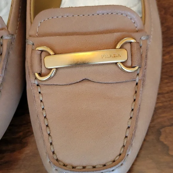 Prada Leather Loafers - Picture 8 of 12